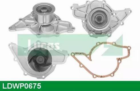 Lucas Engine Drive LDWP0675 - Water Pump autospares.lv