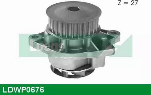 Lucas Engine Drive LDWP0676 - Water Pump autospares.lv