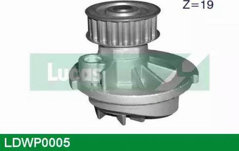 Lucas Engine Drive LDWP0005 - Water Pump autospares.lv