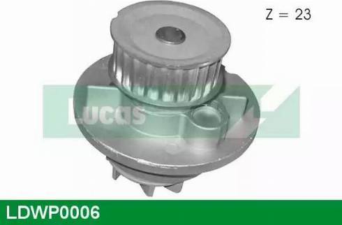 Lucas Engine Drive LDWP0006 - Water Pump autospares.lv