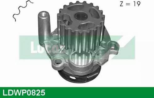 Lucas Engine Drive LDWP0825 - Water Pump autospares.lv