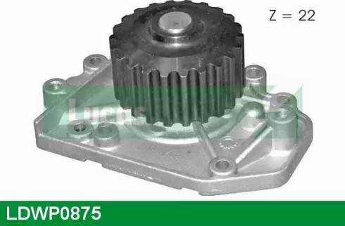 Lucas Engine Drive LDWP0875 - Water Pump autospares.lv