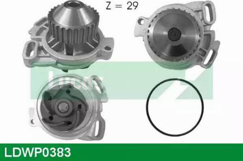 Lucas Engine Drive LDWP0383 - Water Pump autospares.lv