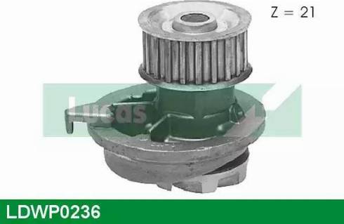 Lucas Engine Drive LDWP0236 - Water Pump autospares.lv