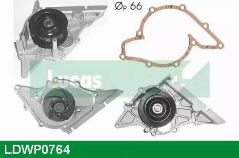 Lucas Engine Drive LDWP0764 - Water Pump autospares.lv