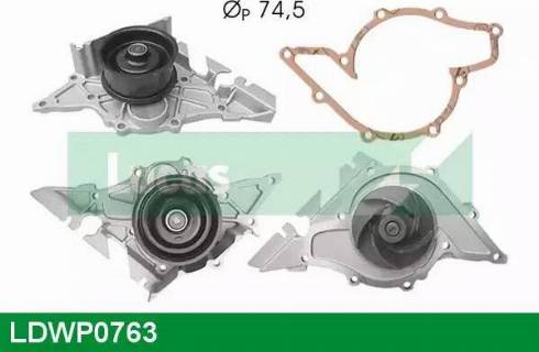 Lucas Engine Drive LDWP0763 - Water Pump autospares.lv