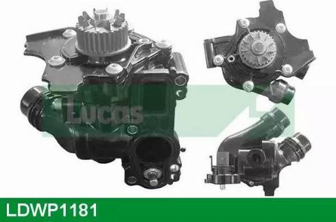 Lucas Engine Drive LDWP1181 - Water Pump autospares.lv