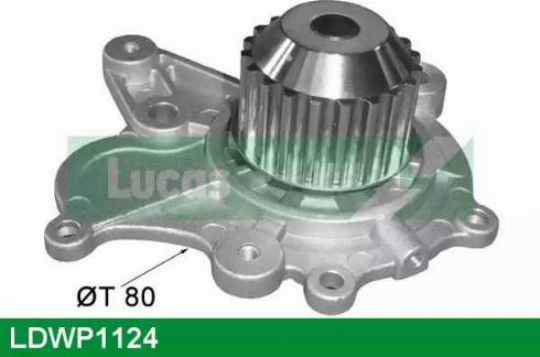 Lucas Engine Drive LDWP1124 - Water Pump autospares.lv