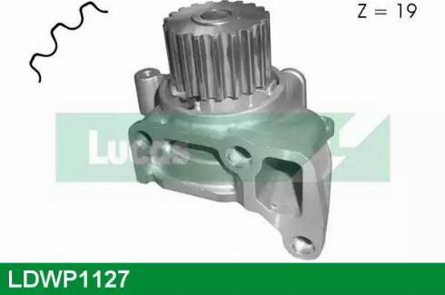 Lucas Engine Drive LDWP1127 - Water Pump autospares.lv