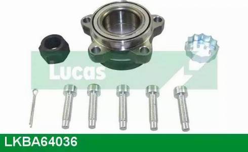 Lucas Engine Drive LKBA64036 - Wheel hub, bearing Kit autospares.lv