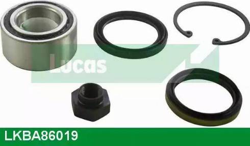 Lucas Engine Drive LKBA86019 - Wheel hub, bearing Kit autospares.lv