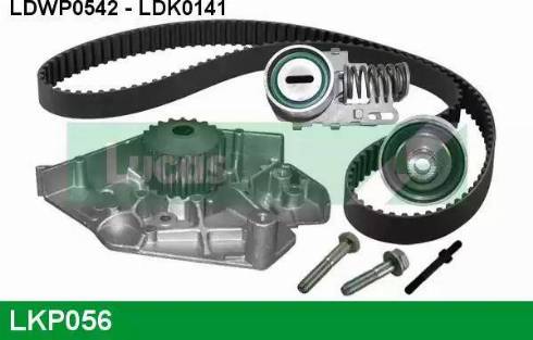 Lucas Engine Drive LKP056 - Water Pump & Timing Belt Set autospares.lv
