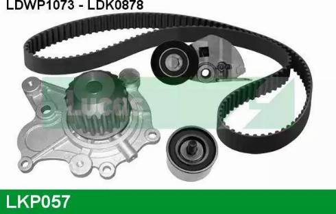 Lucas Engine Drive LKP057 - Water Pump & Timing Belt Set autospares.lv