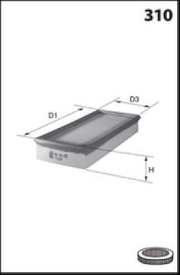 Lucas Filters LFAF185 - Air Filter, engine autospares.lv