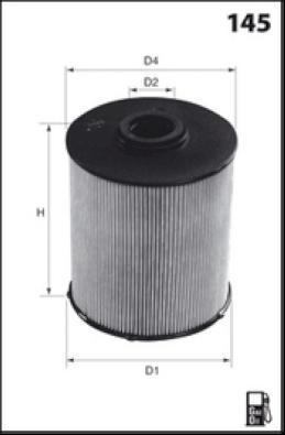 Lucas Filters LFDE164 - Fuel filter autospares.lv