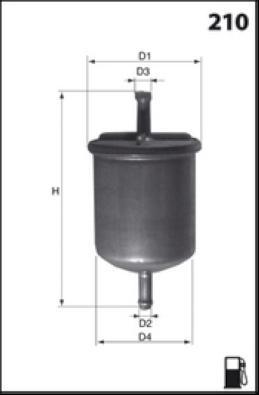 Lucas Filters LFPF040 - Fuel filter autospares.lv