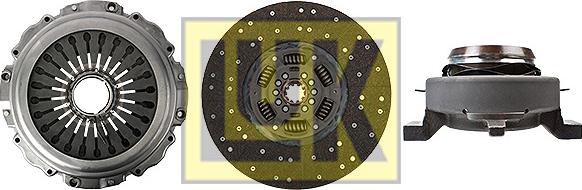 LUK 640 3116 00 - Clutch Kit autospares.lv