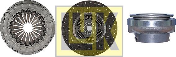 LUK 640 3125 00 - Clutch Kit autospares.lv