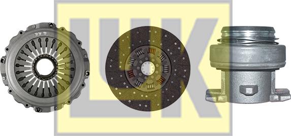 LUK 640 2746 00 - Clutch Kit autospares.lv