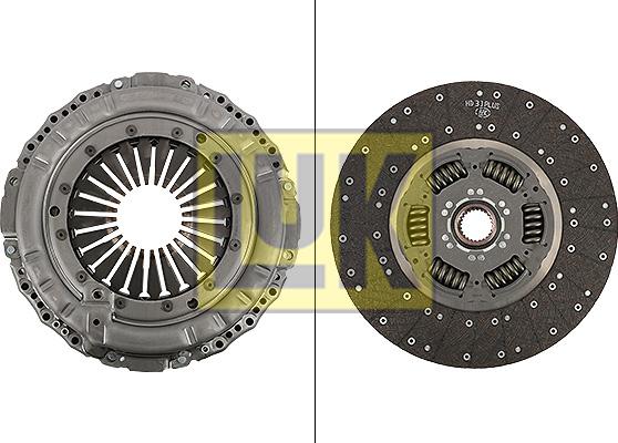 LUK 643 3463 09 - Clutch Kit autospares.lv