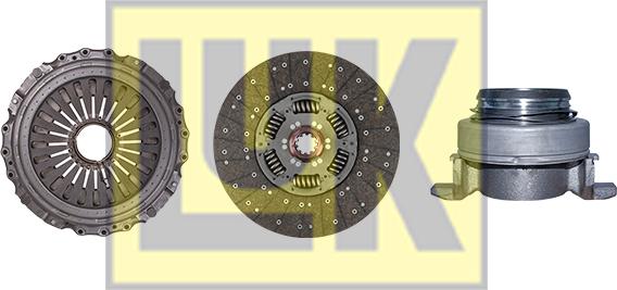 LUK 643 3409 00 - Clutch Kit autospares.lv