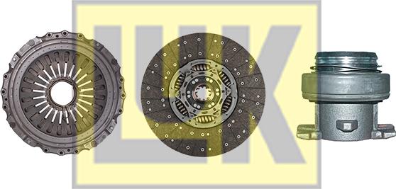 LUK 643 3217 00 - Clutch Kit autospares.lv