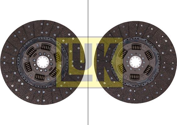 LUK 340 0016 10 - Clutch Disc autospares.lv