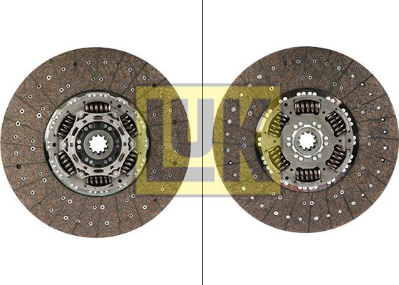 LUK 343 0196 10 - Clutch Disc autospares.lv