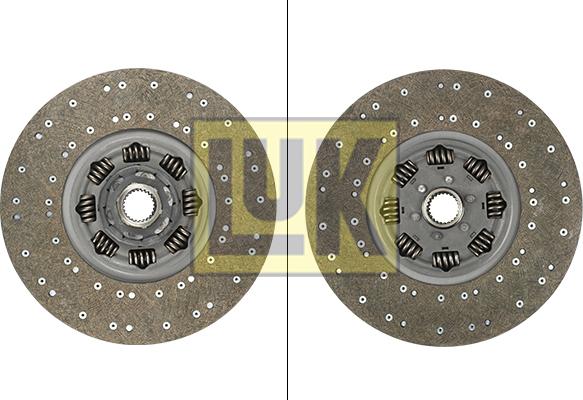 LUK 343 0198 10 - Clutch Disc autospares.lv