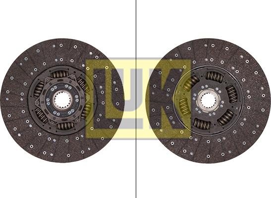 LUK 343 0192 10 - Clutch Disc autospares.lv