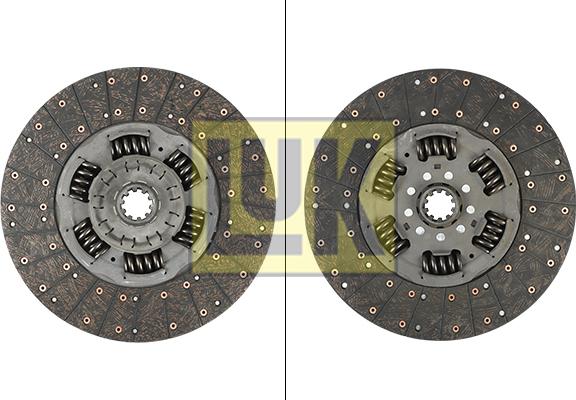 LUK 343 0149 10 - Clutch Disc autospares.lv