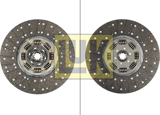 LUK 343 0118 10 - Clutch Disc autospares.lv