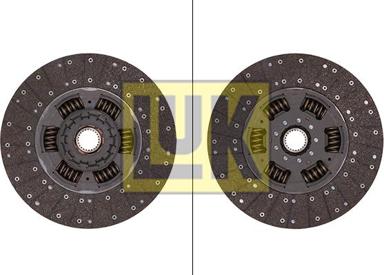 LUK 343 0139 10 - Clutch Disc autospares.lv