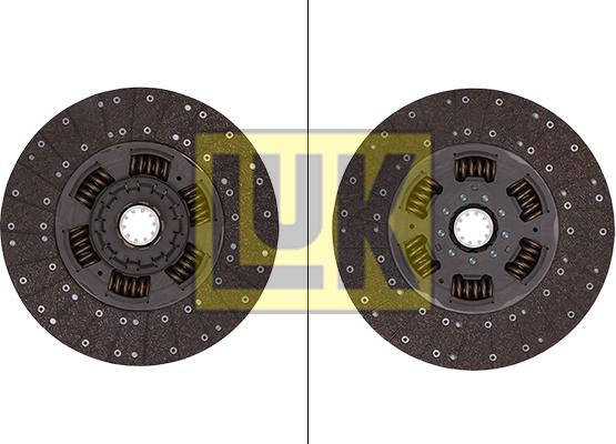 LUK 343 0137 10 - Clutch Disc autospares.lv