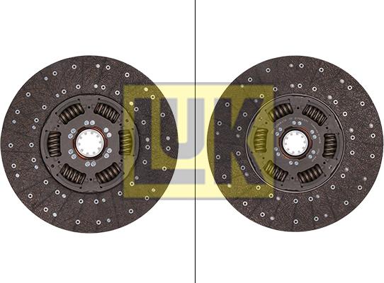 LUK 343 0204 10 - Clutch Disc autospares.lv