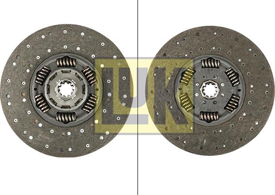 LUK 343 0219 10 - Clutch Disc autospares.lv