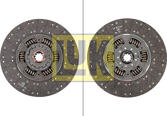 LUK 343 0284 10 - Clutch Disc autospares.lv