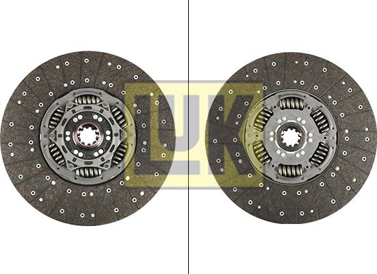 LUK 343 0229 10 - Clutch Disc autospares.lv