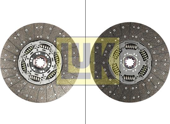 LUK 343 0221 10 - Clutch Disc autospares.lv