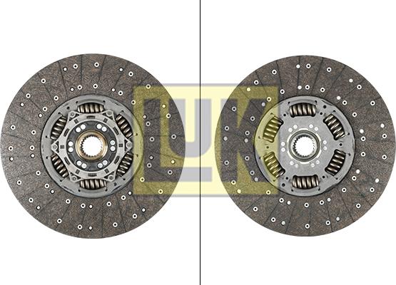 LUK 343 0228 10 - Clutch Disc autospares.lv