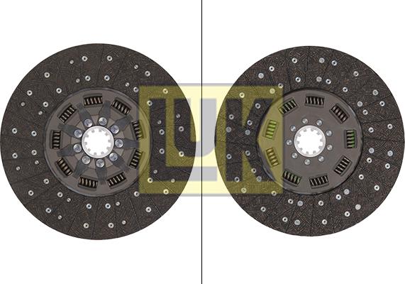 LUK 335 0058 10 - Clutch Disc autospares.lv