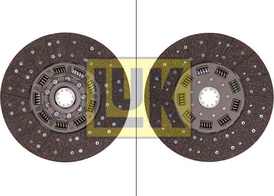 LUK 335 0110 10 - Clutch Disc autospares.lv