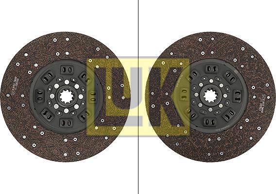 LUK 335 0373 10 - Clutch Disc autospares.lv