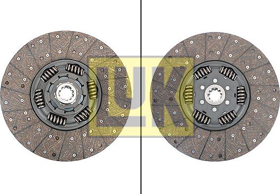 LUK 336 0049 10 - Clutch Disc autospares.lv