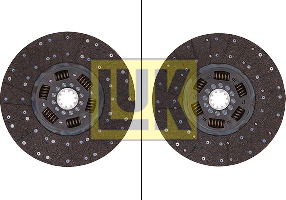 LUK 336 0007 10 - Clutch Disc autospares.lv