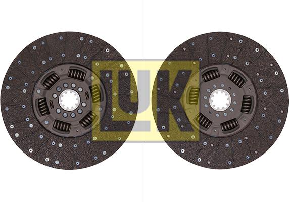 LUK 336 0012 10 - Clutch Disc autospares.lv