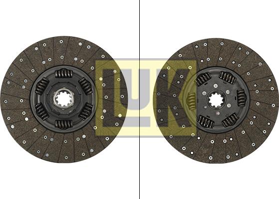 LUK 336 0038 10 - Clutch Disc autospares.lv