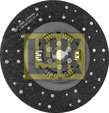 LUK 331 0321 10 - Clutch Disc autospares.lv