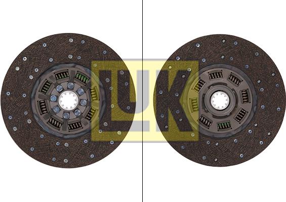 LUK 333 0039 10 - Clutch Disc autospares.lv