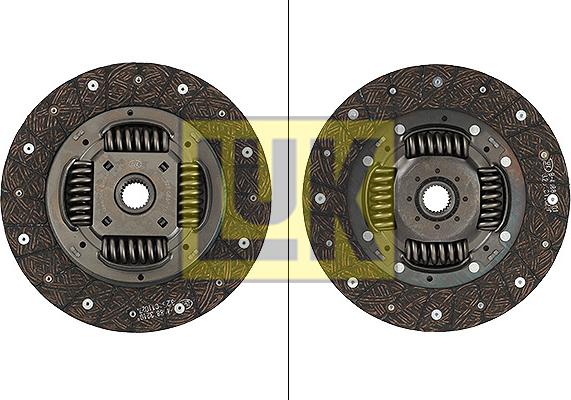 LUK 324 0857 10 - Clutch Disc autospares.lv